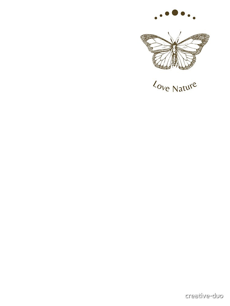 Love nature. butterfly design by creative-duo