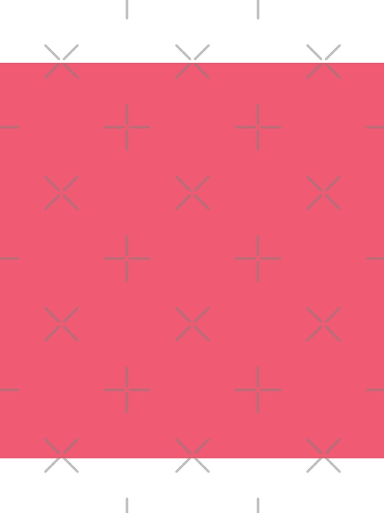 Plain Solid Color Pink Magenta French Rose Pink (M80 Y40) by mimihuang creations