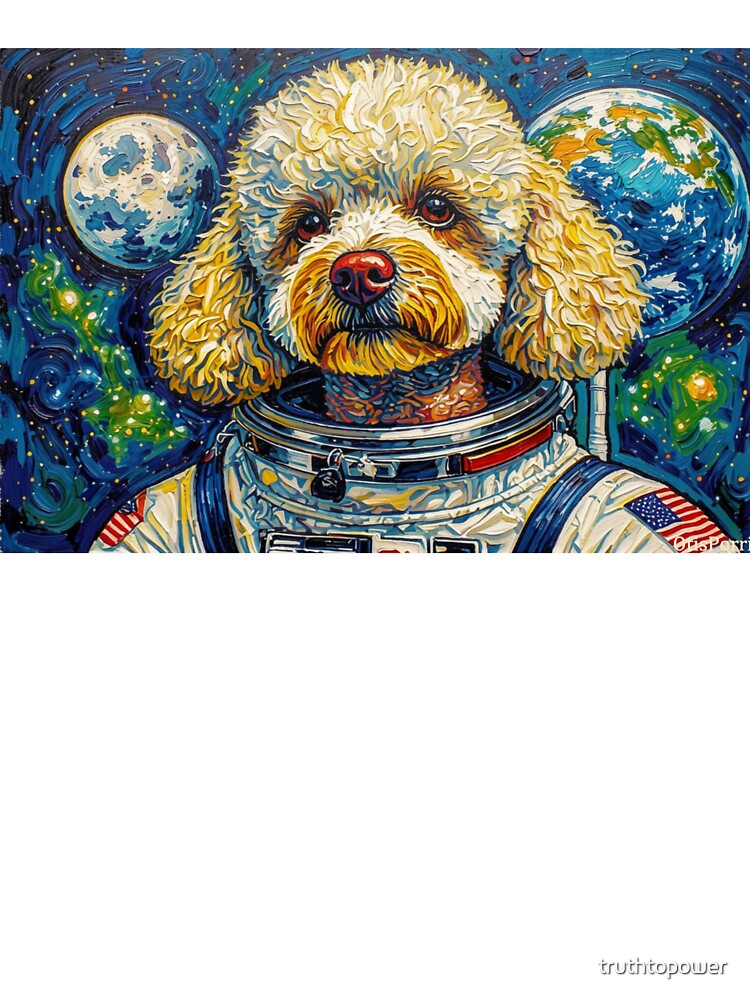 DOGS IN SPACE-POODLE 16 by truthtopower