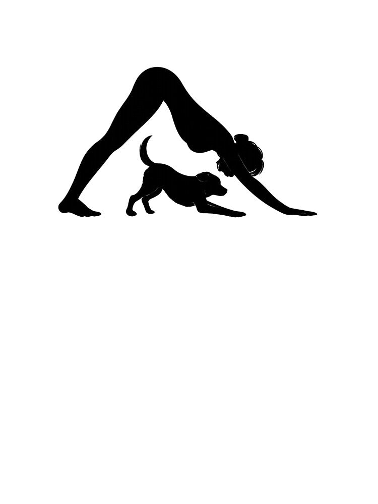 Yoga Dog by FernwehTrail