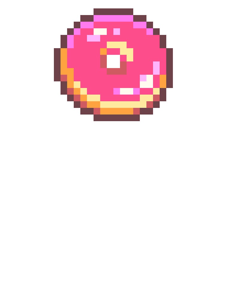 pixel doughnut by PixelArtiste