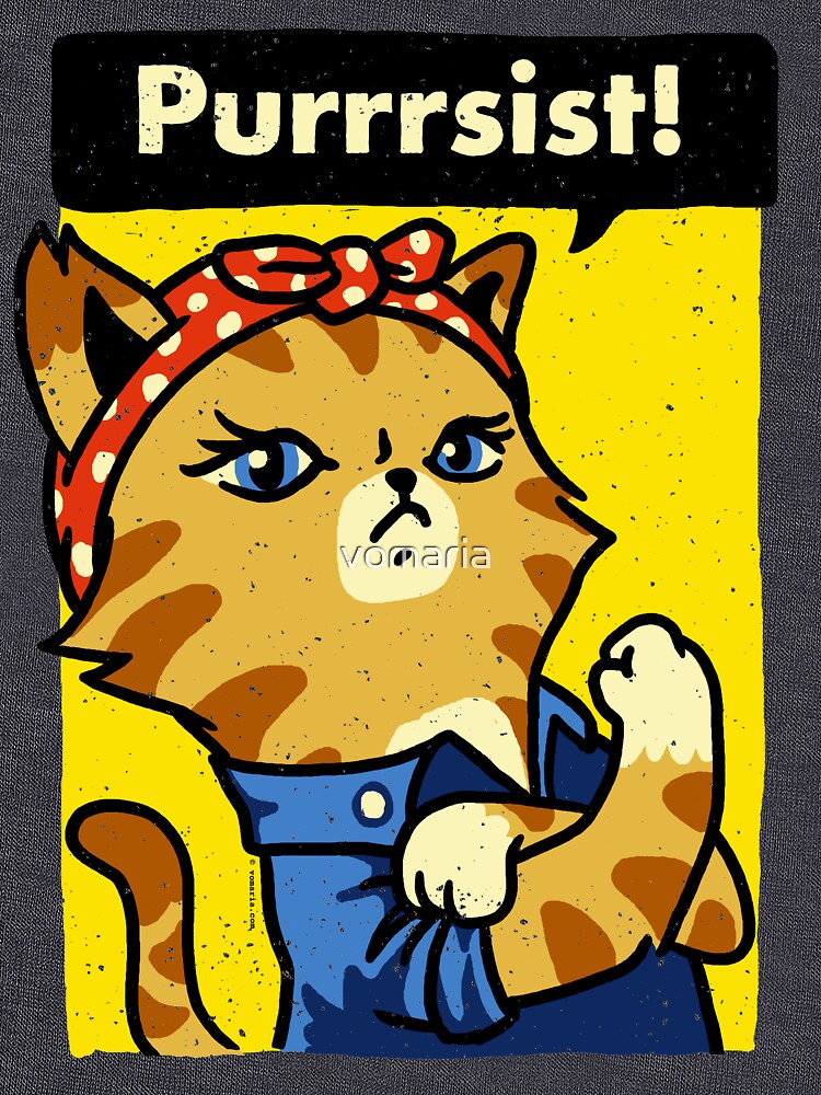 Purrrsist! by vomaria