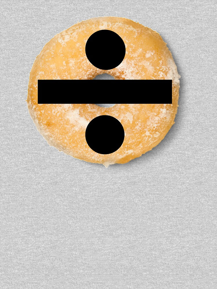 divide of Donut-funny by Cheeky Popp
