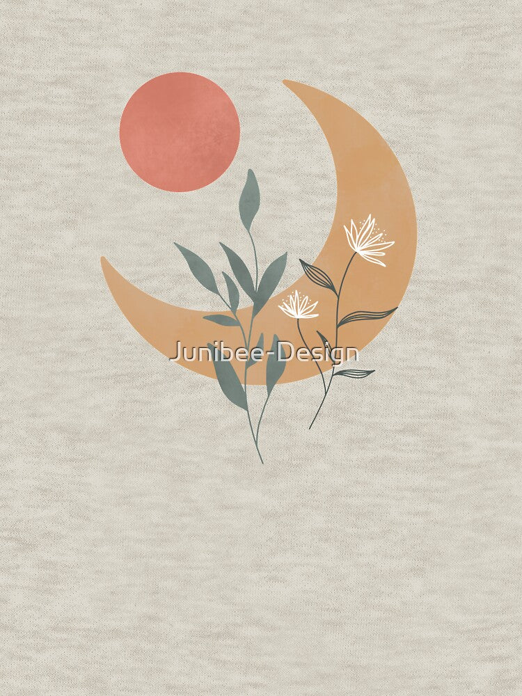 Boho moon by Junibee-Design