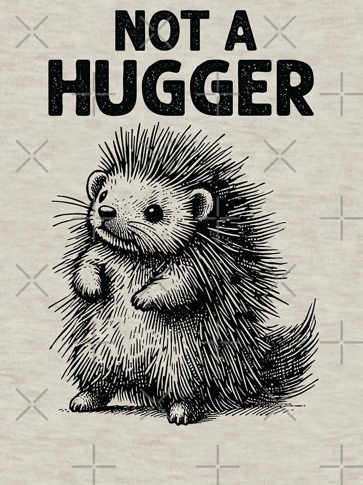 Not A Hugger Porcupine by MO DESIGNS