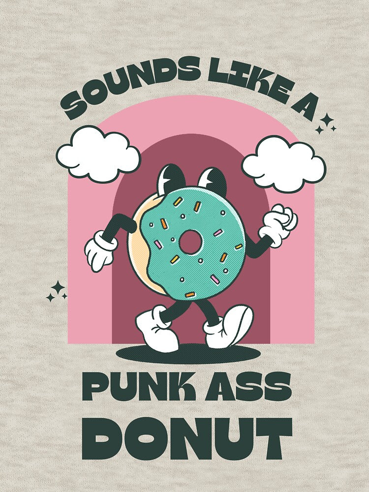 Punk Ass Donut by Brunobcreations