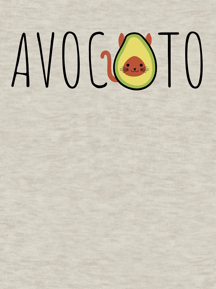 Avocato Funny Cat by Sachie's Studio