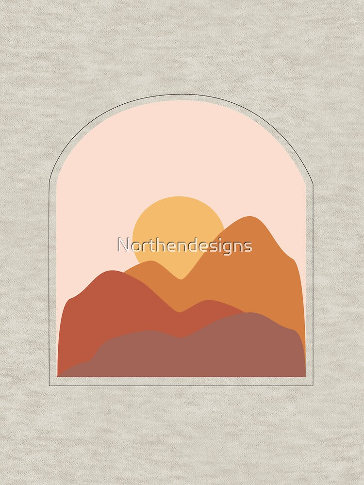 warm boho landscape by Northendesigns