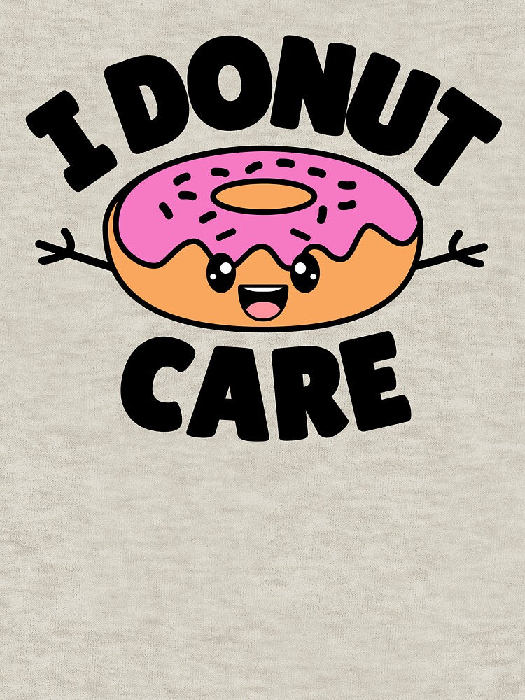 I Donut Care.Funny Donut Pun by aussieexplore