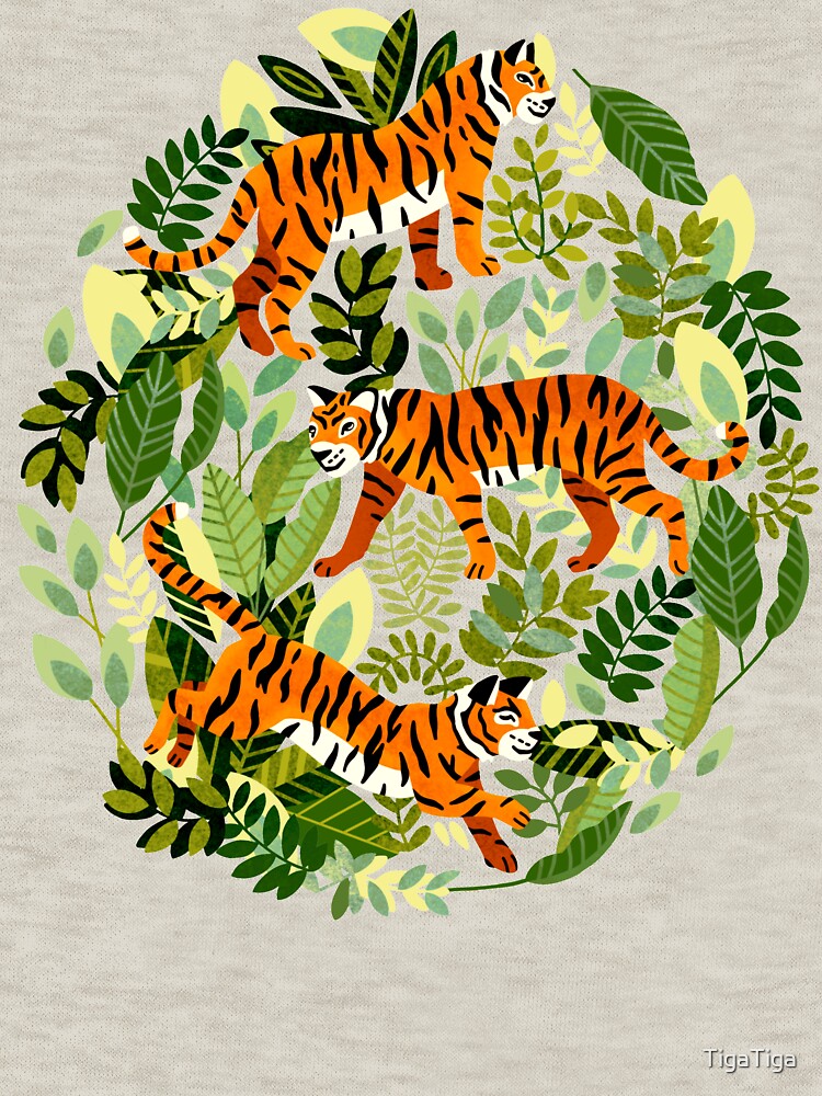 Bright Bengal Tiger Jungle by TigaTiga