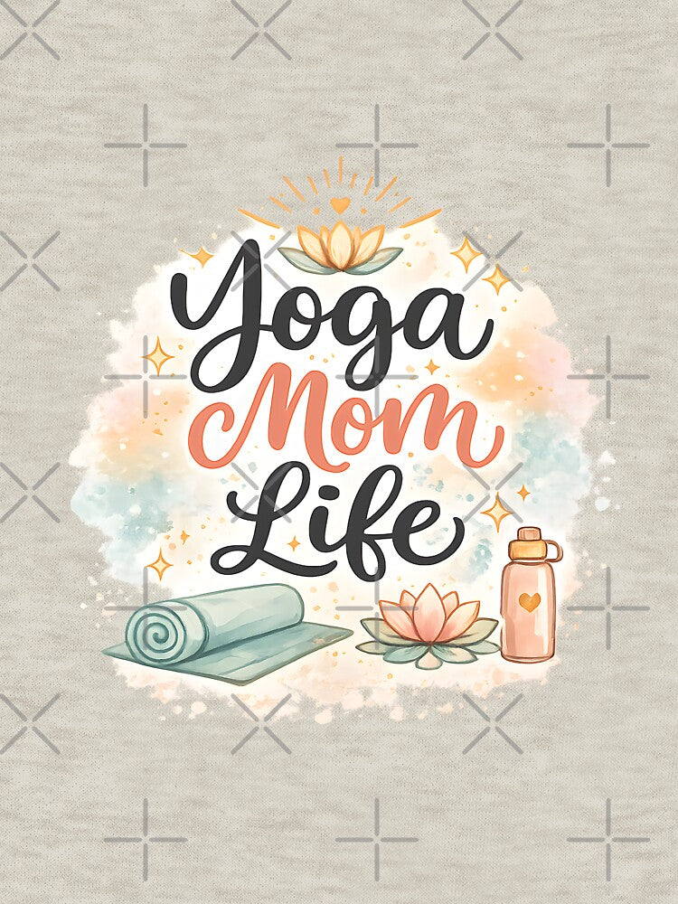 Cute Yoga Mom Life Yoga Life Art Perfect Tote Bag Gift Idea by Divakar Fashion