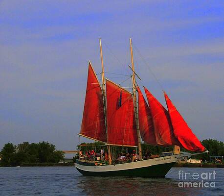 Red Sails Print