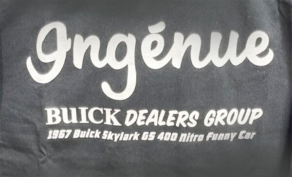 VRHTF RARE VINTAGE "INGENUE BUICK FUNNY CAR" ONLY BUICK POWERED FC 3 XL T SHIRT