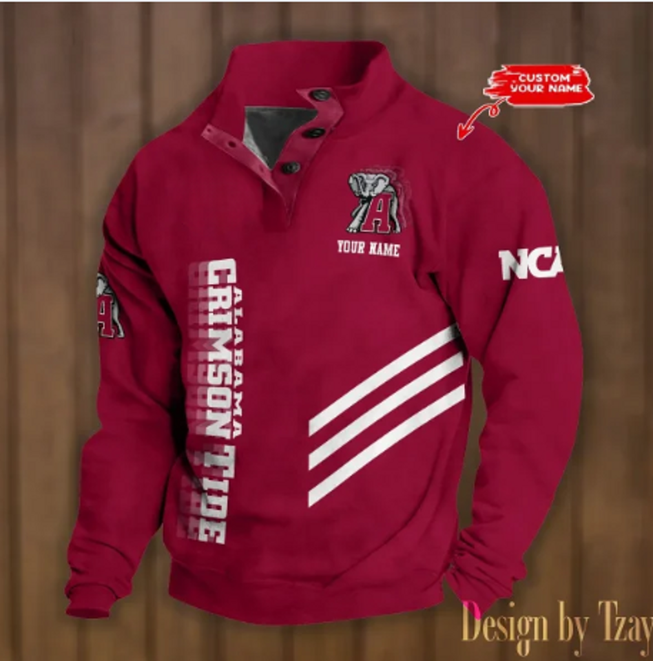 Personalized Albm Stand Collar Sweatshirt, Basketball Fan Gift