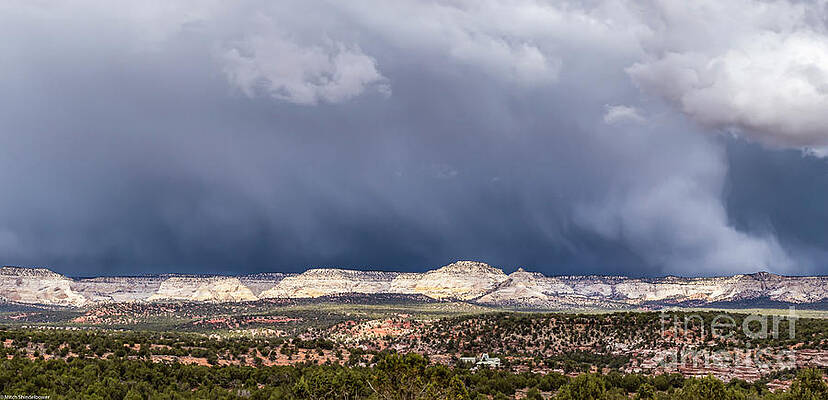 Southern Utah Spring Storm Panorama Print