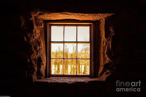 The Cabin Window Print