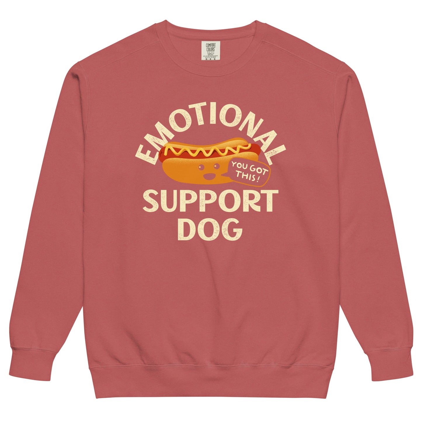 Emotional Support Dog Limited Edition Drop Unisex Sweatshirt
