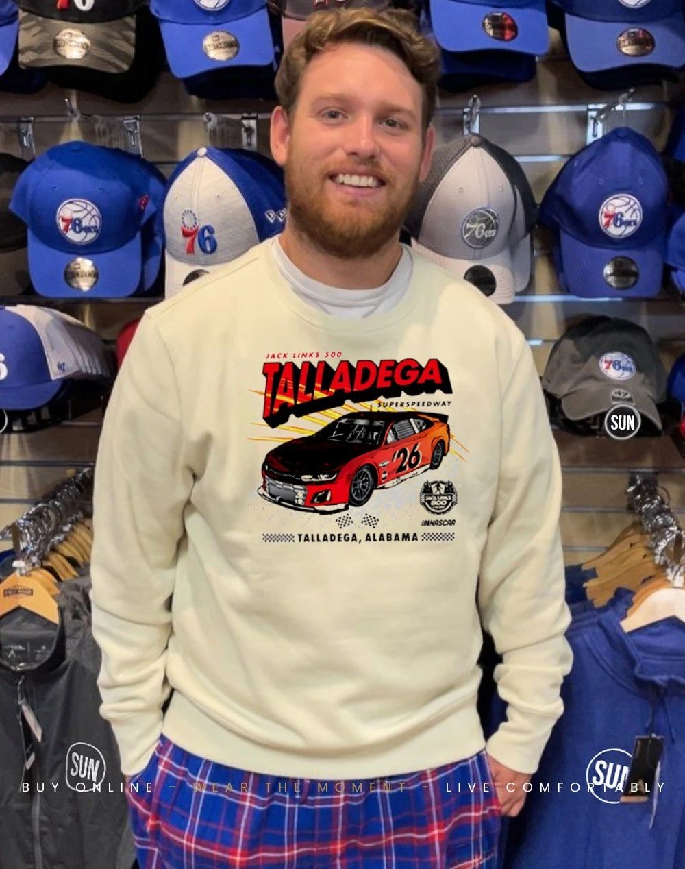 Talladega Superspeedway Jack Links ’26 graphic shirt