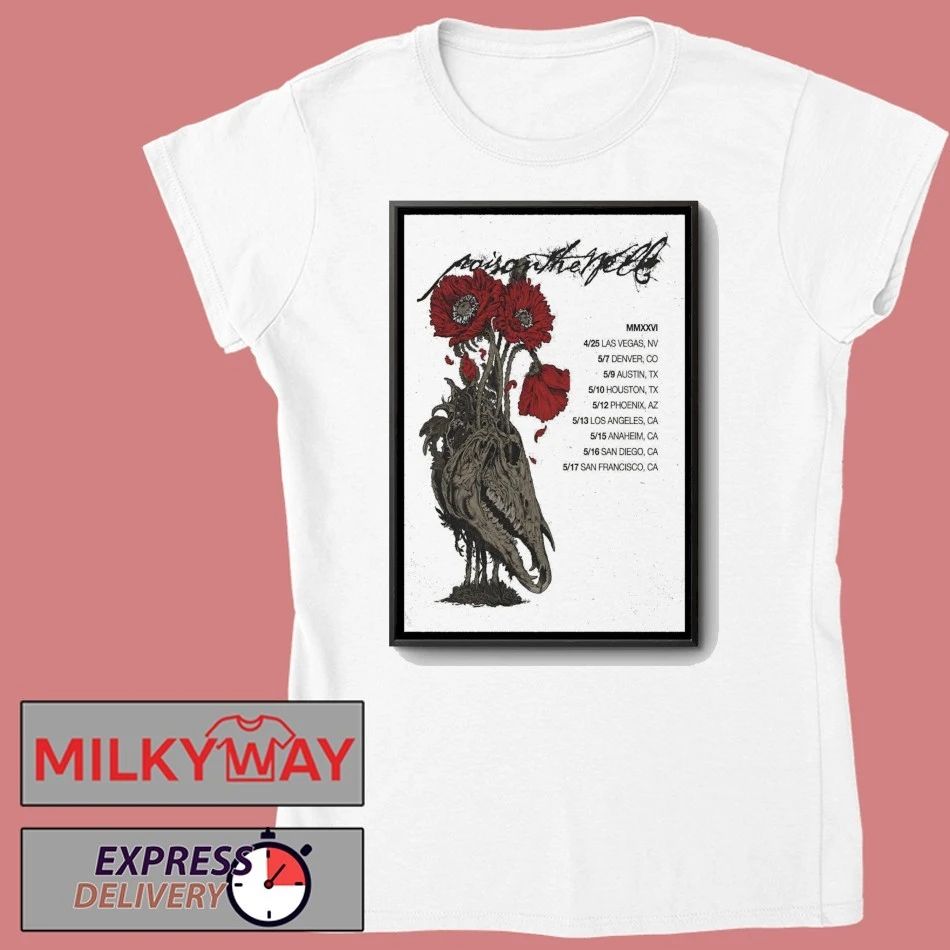 Poison The Well Peace In Place 2026 Shows Poster shirt
