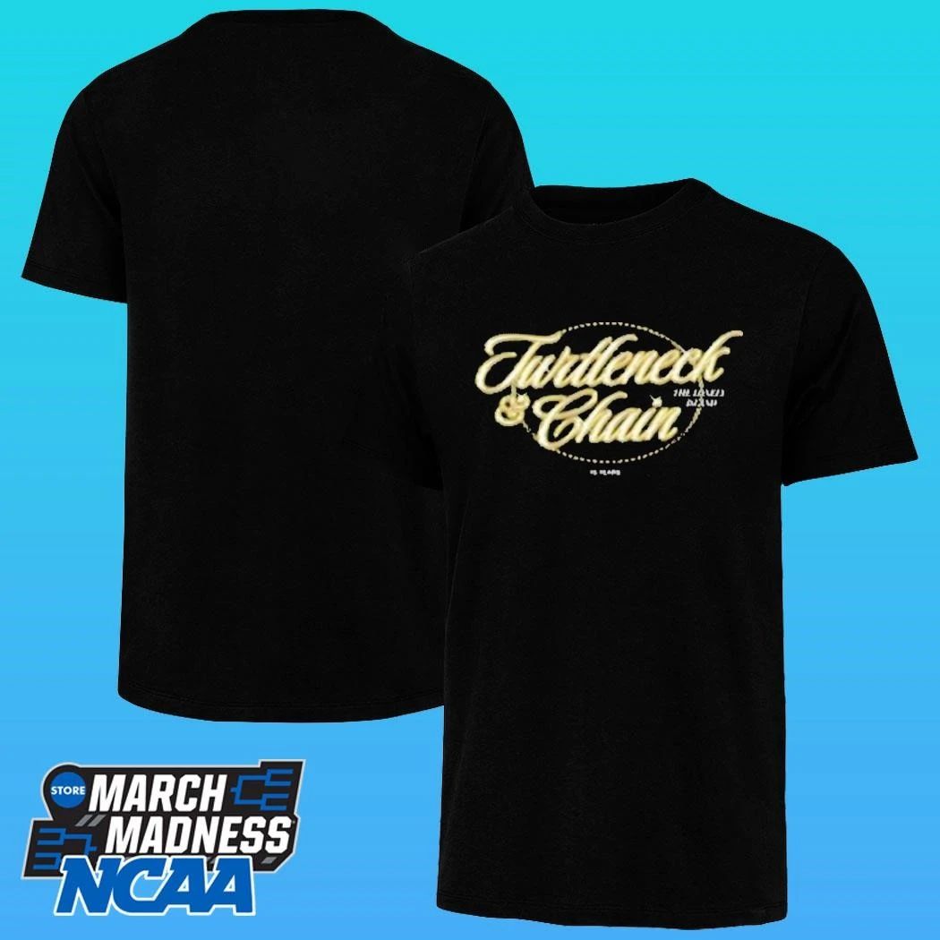 The Lonely Island Turtleneck & Chain 15th Anniversary Logo Shirt