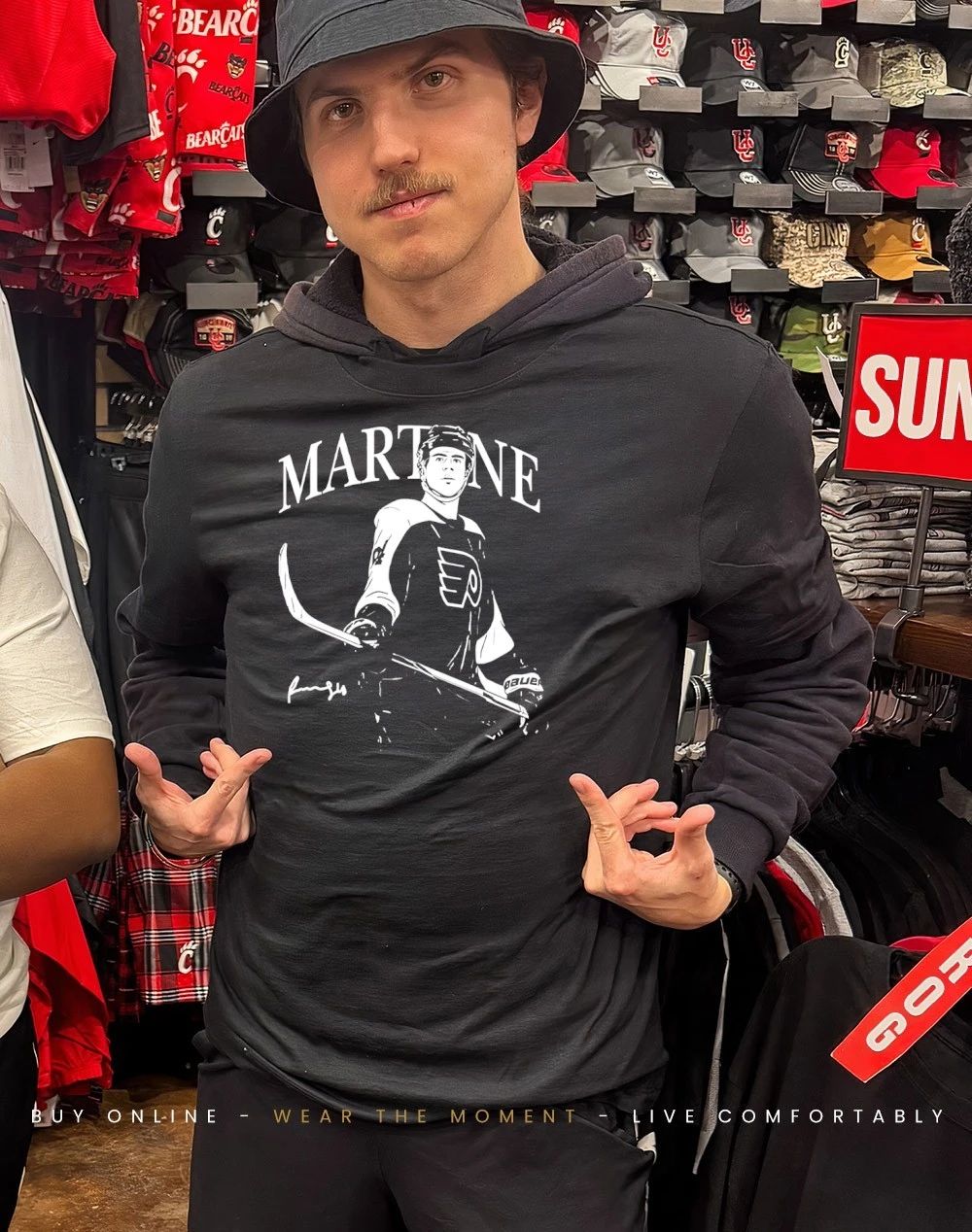 Porter Martone Philadelphia Flyers hockey signature shirt