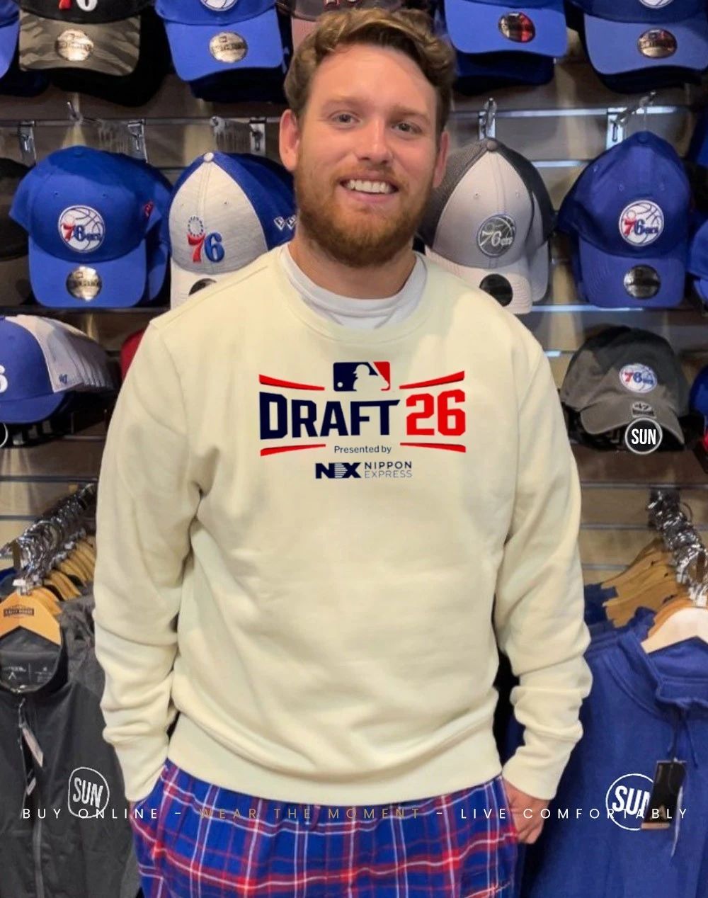2026 MLB Draft presented by Nippon Express logo shirt