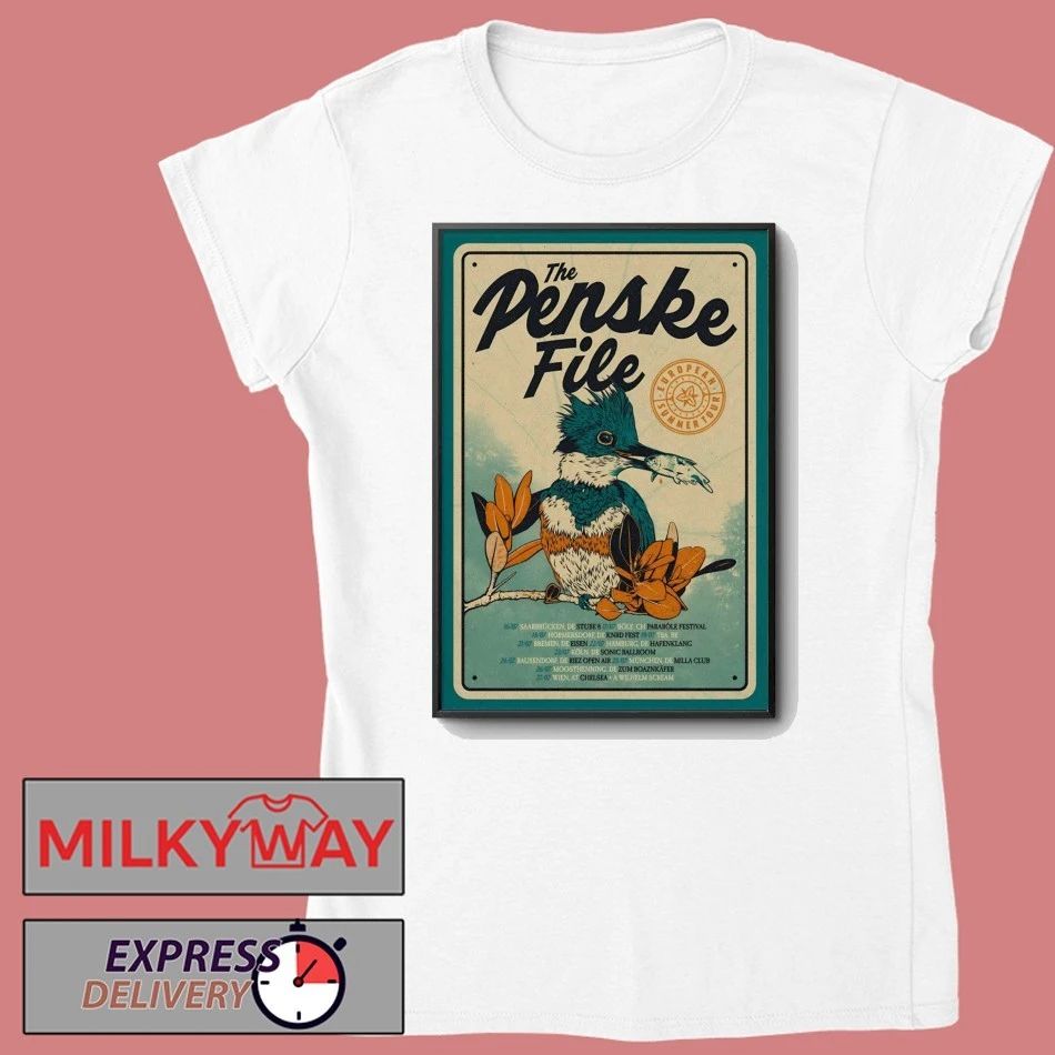 The Penske File European Summer 2026 Tour Poster shirt