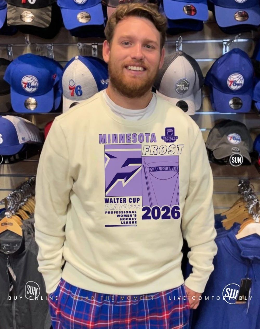 Minnesota Frost fragments 2026 Walter Cup Playoffs shirt