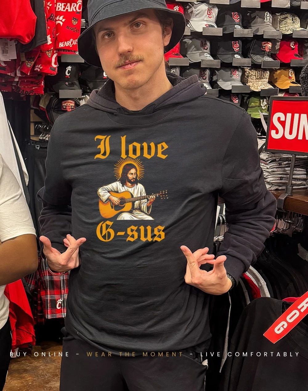 I love G-sus Jesus shirt