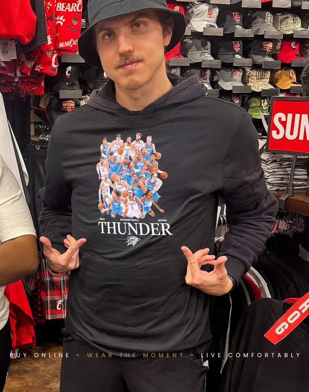 OKC Thunder 2026 Playoffs Roster all team shirt