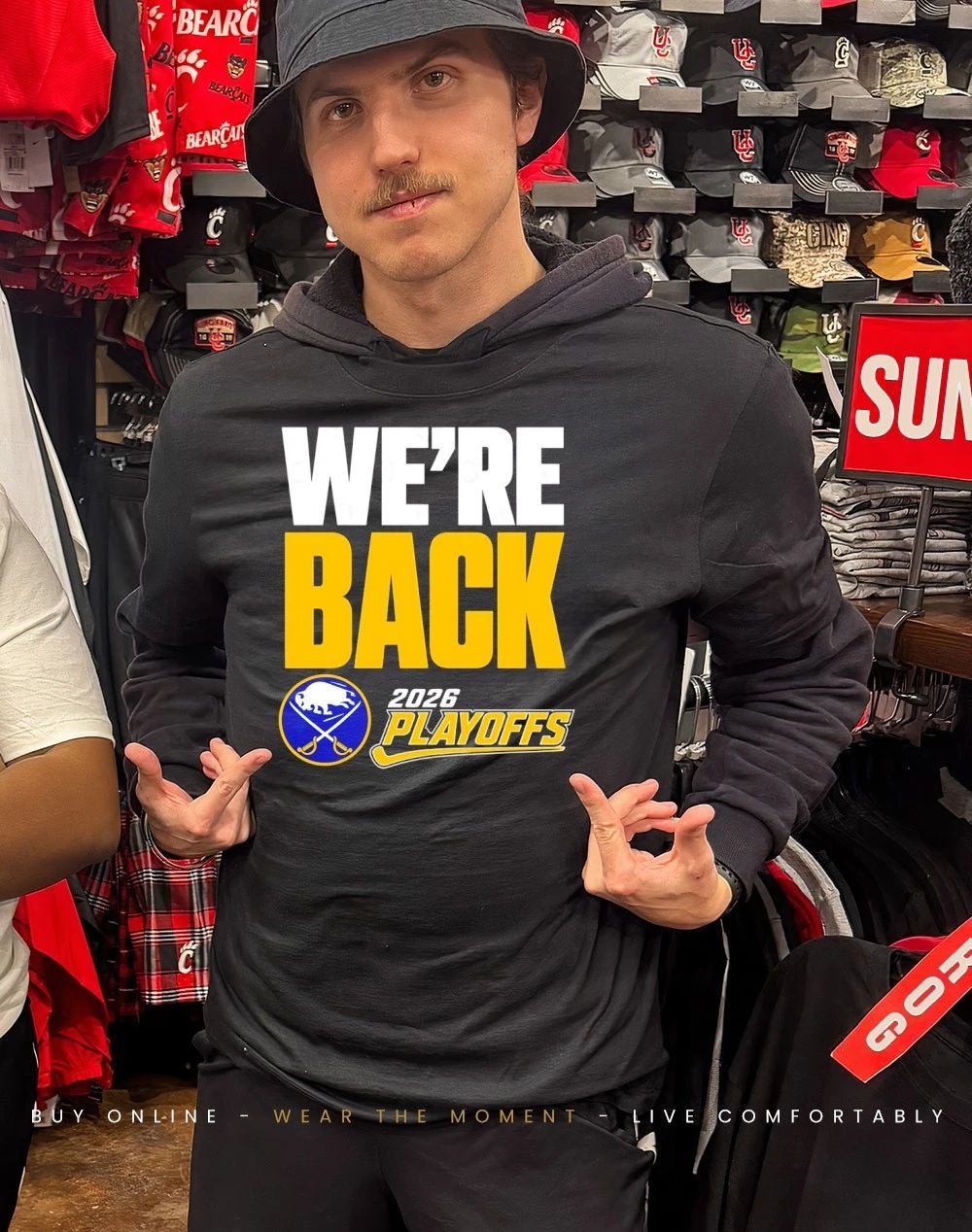 Buffalo Sabres We Are Back 2026 Stanley Cup playoffs shirt