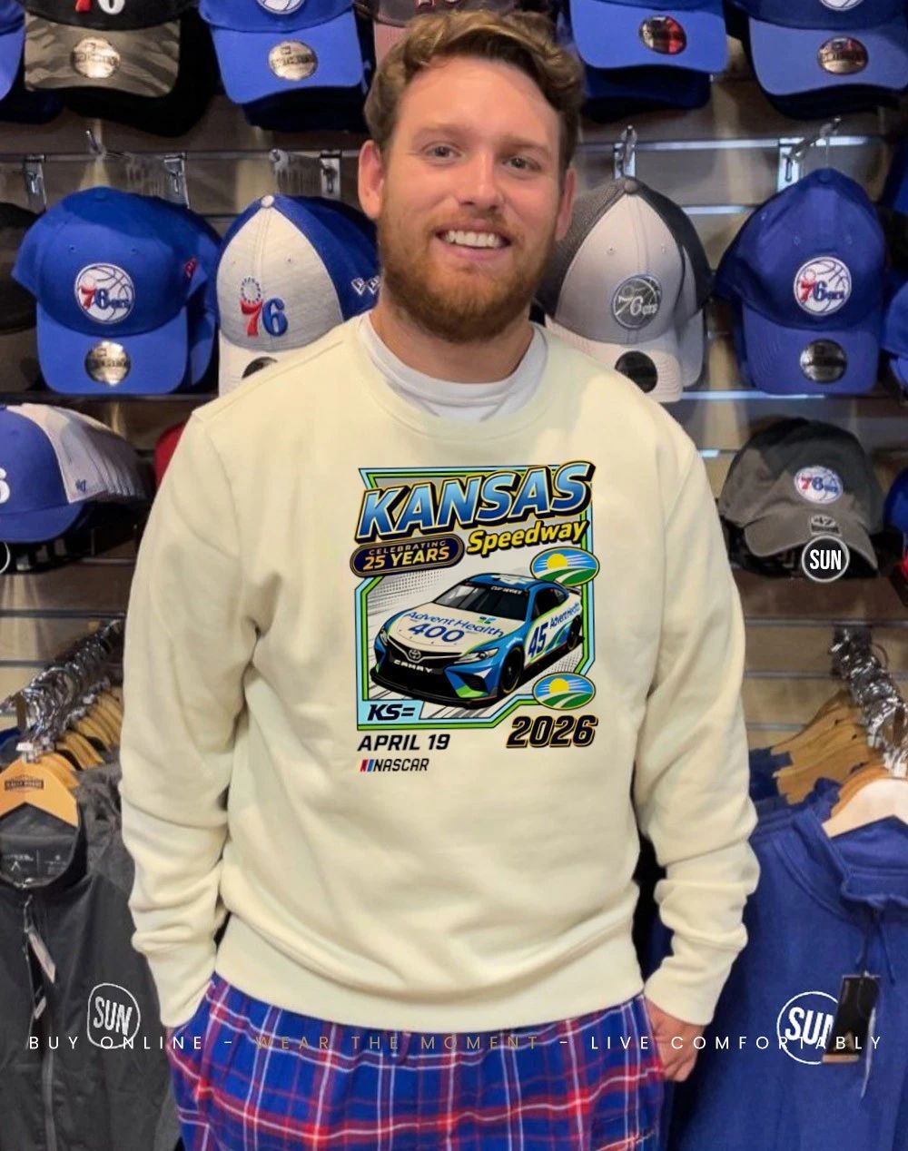 NASCAR Advent Health 400 Race Kansas Speedway 2026 shirt