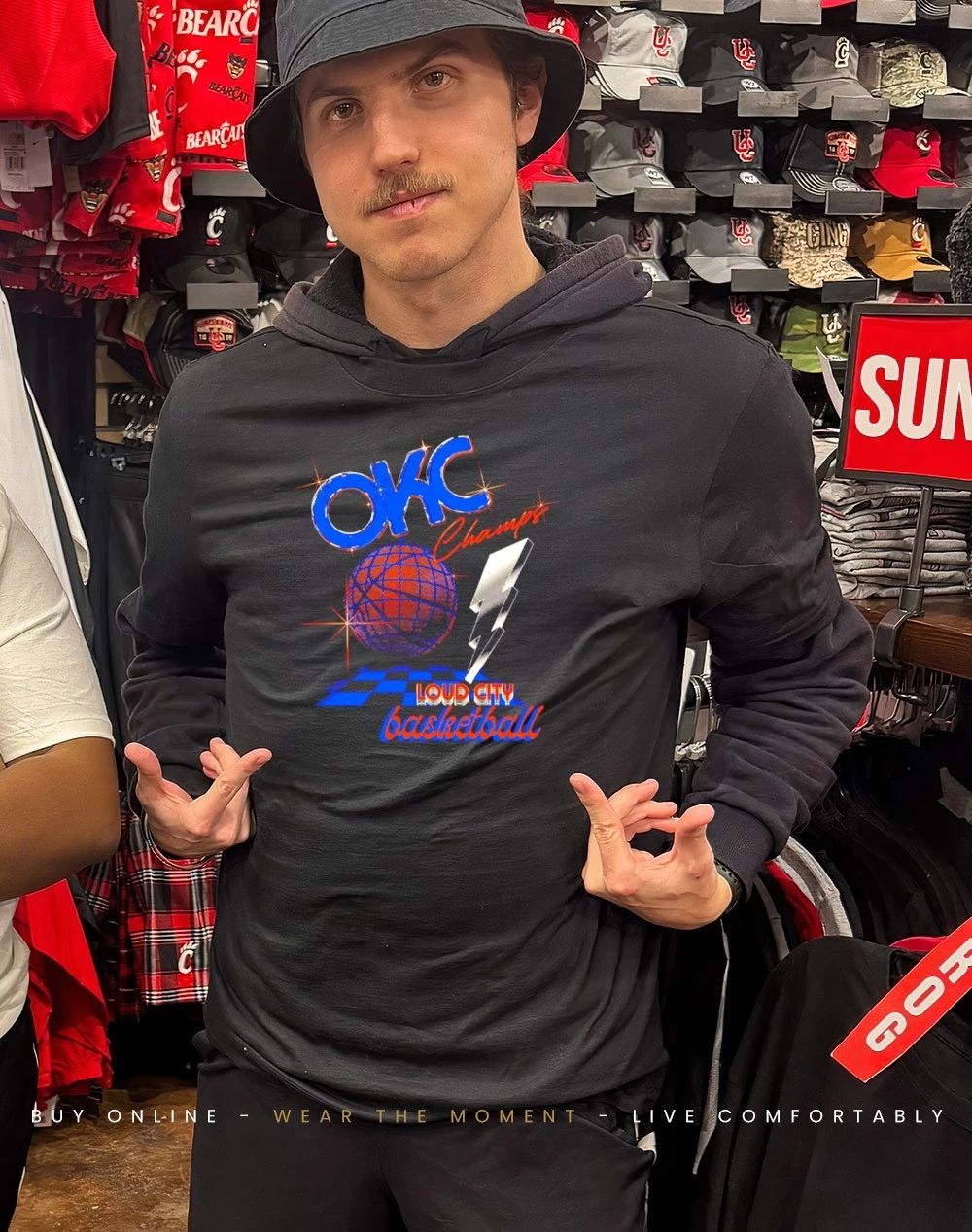 Oklahoma City Thunder Champions Loud City Basketball shirt