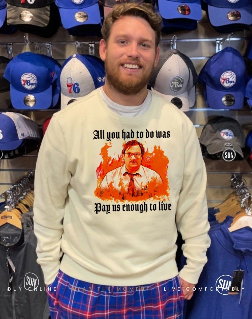 All you had to do was pay us enough to live shirt