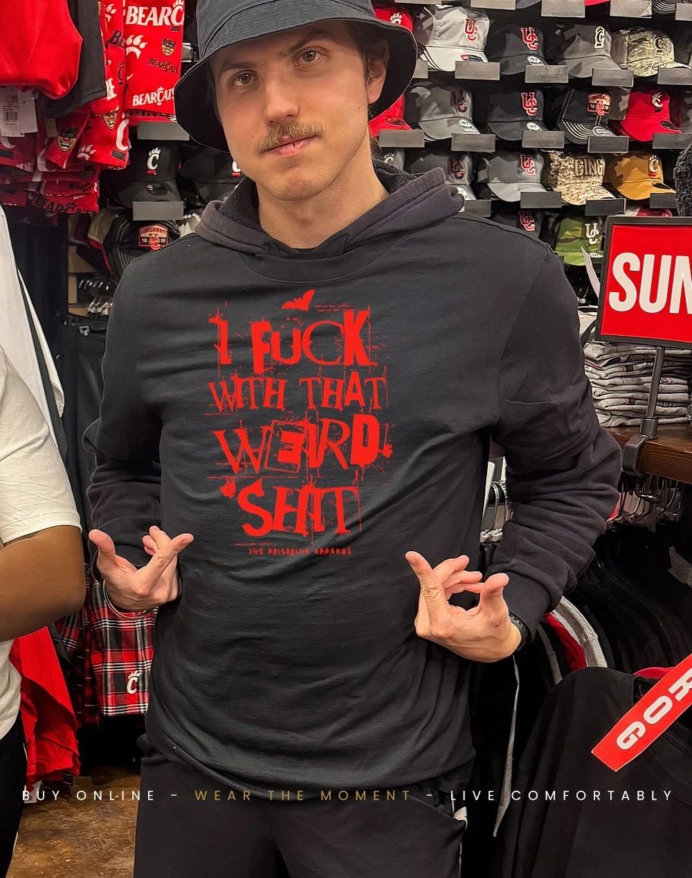 I fuck with that weird shit shirt