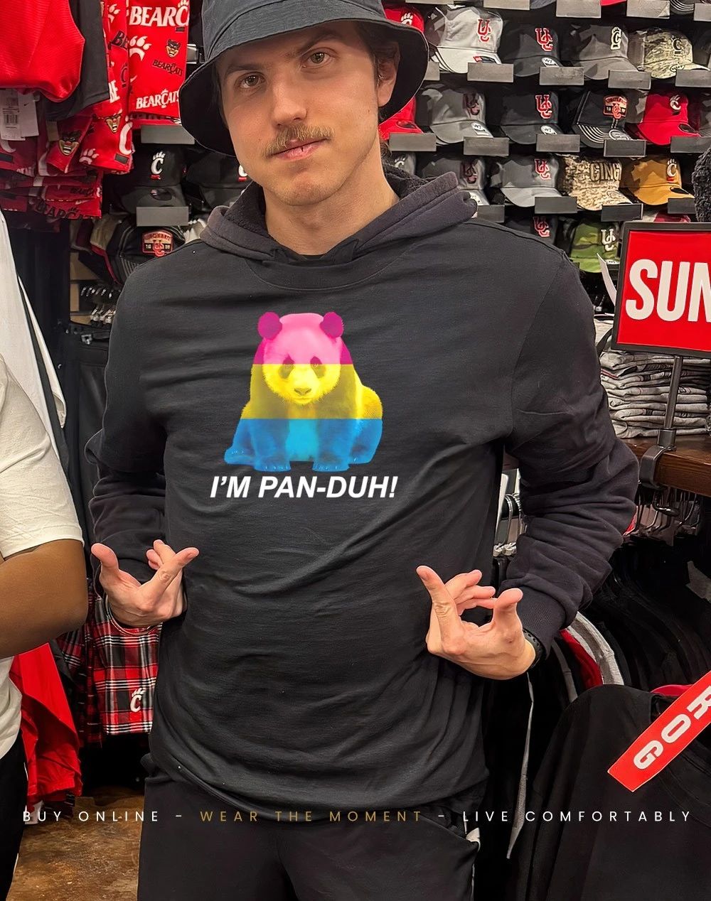 I’m Pan-duh Panda LGBT shirt