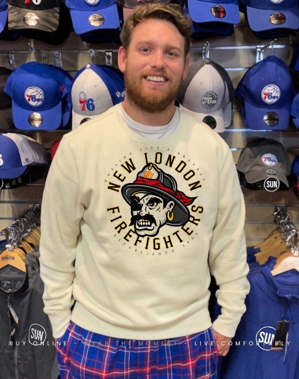 New London Firefighters Pirate whaling city’s bravest est 1805 shirt