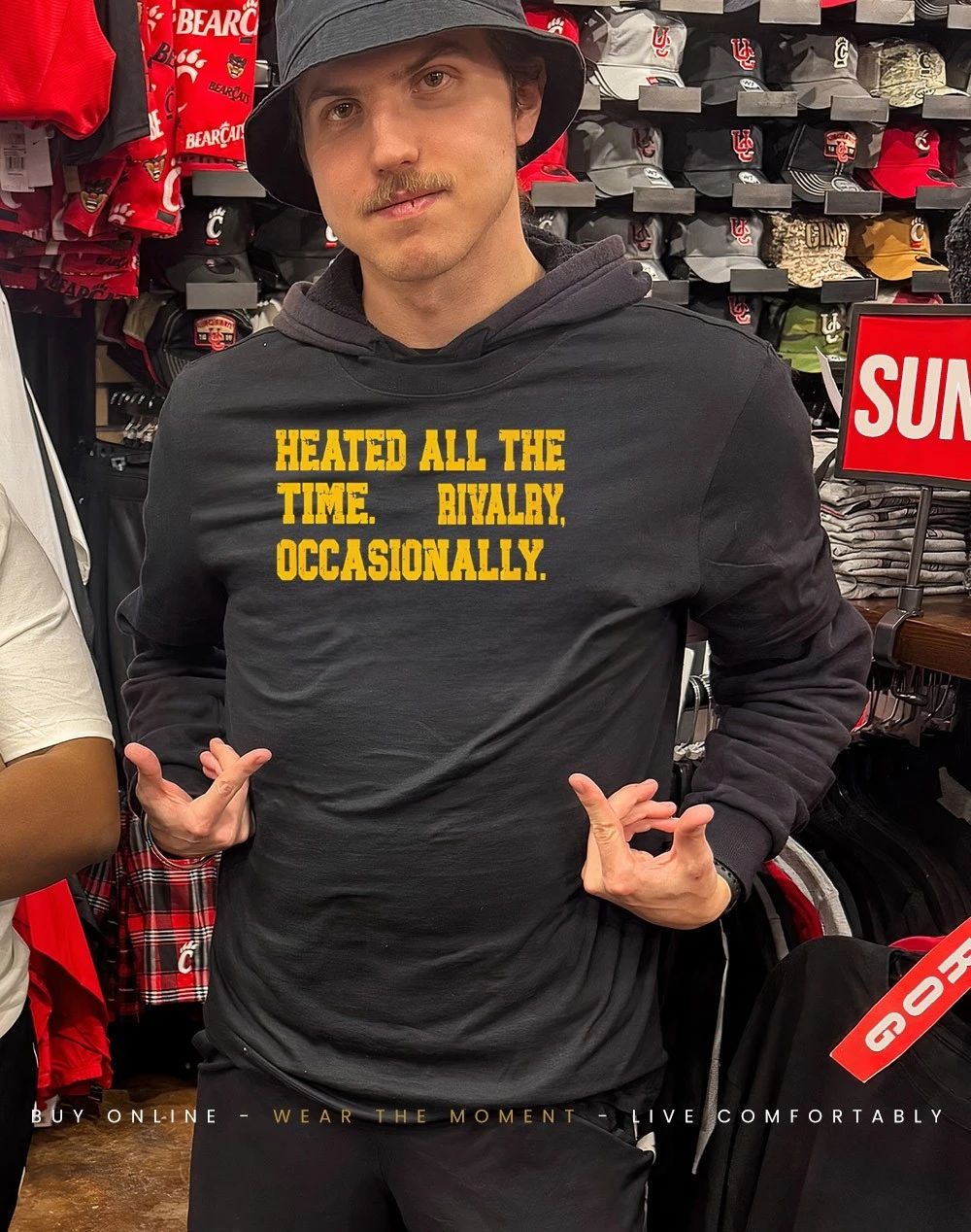 Heated All The Time Rivalry Occasionally shirt