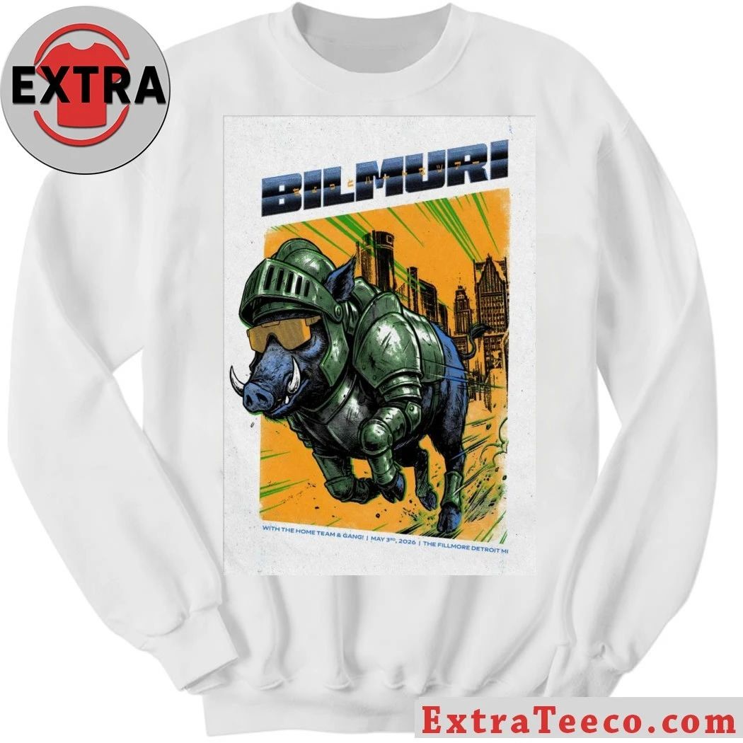 Bilmuri The Fillmore Detroit MI 5 3 2026 Poster Shirt