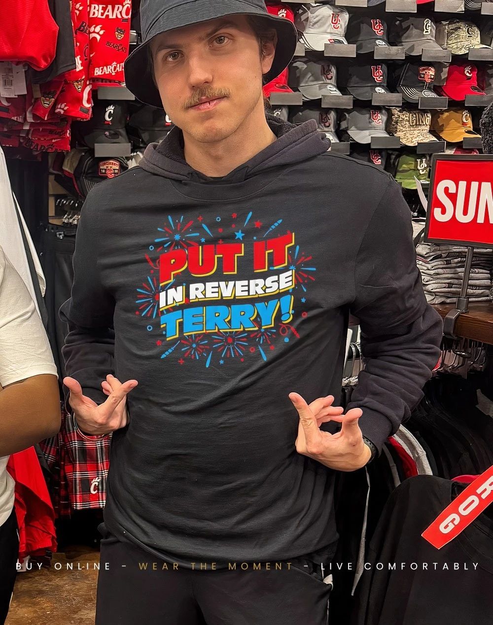 Walter Murphy put it in reverse Terry 4th of July shirt