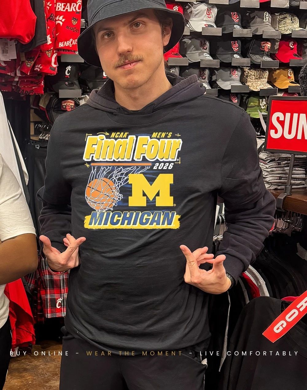 Michigan Wolverines Hockey 2026 NCAA Men’s Frozen Four shirt