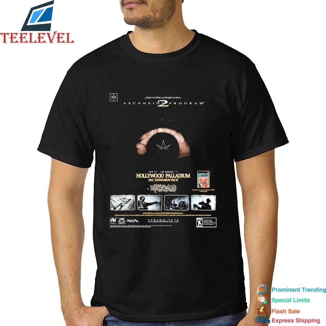 Bring Me The Horizon Los Angeles CA At Hollywood Palladium On April 23 2026 Ascension Program 2 Tour Shirts