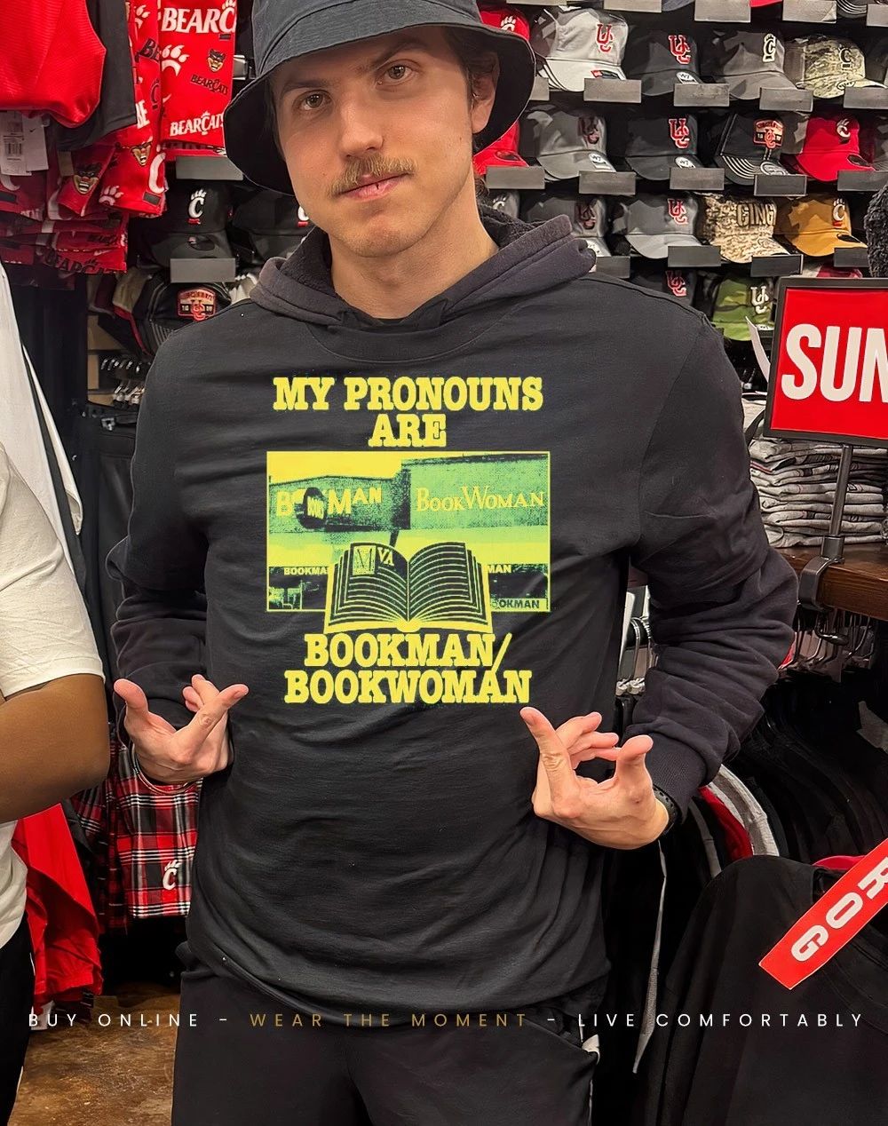 My Pronouns are BookMan BookWoman shirt