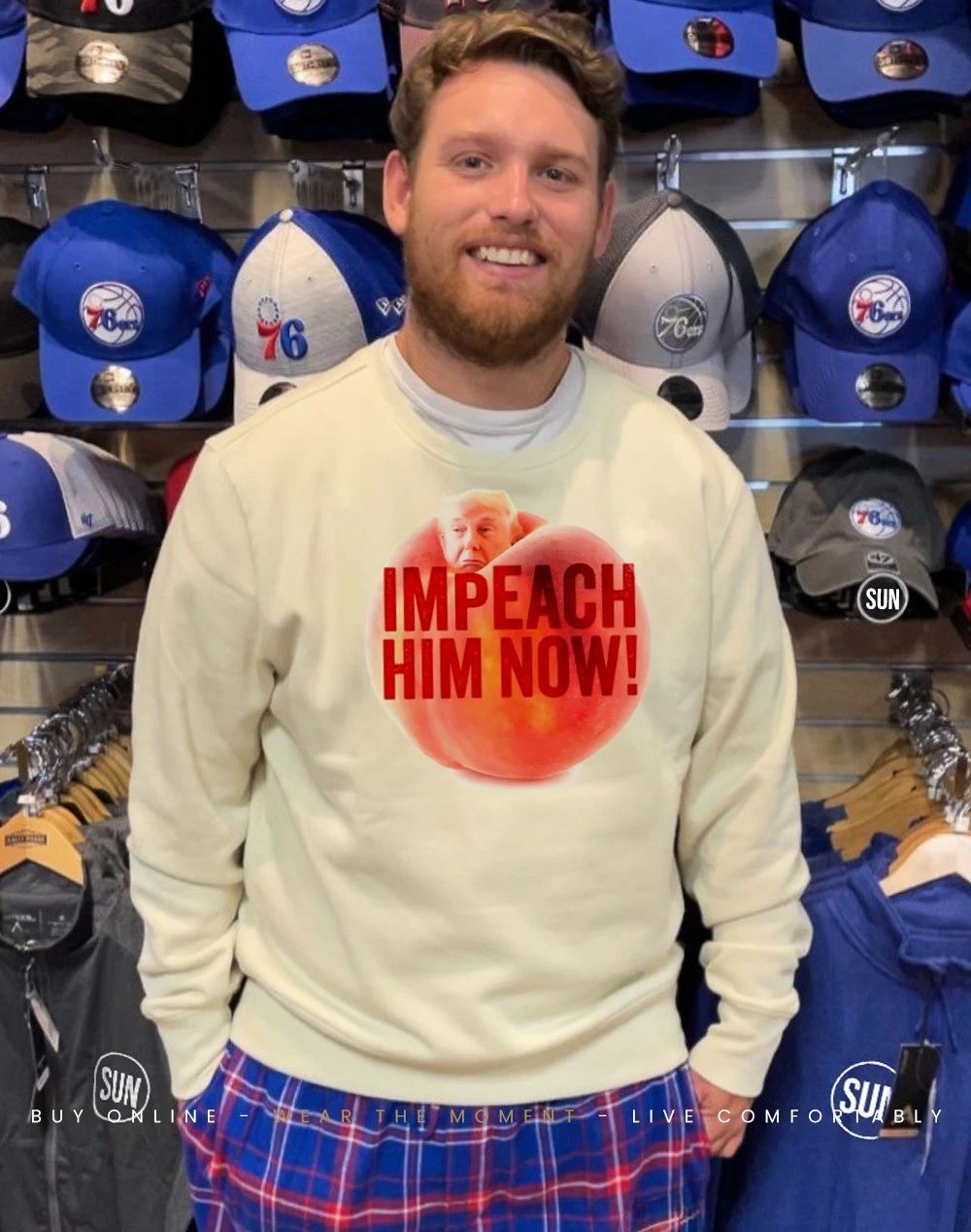 Trump Impeach him now shirt
