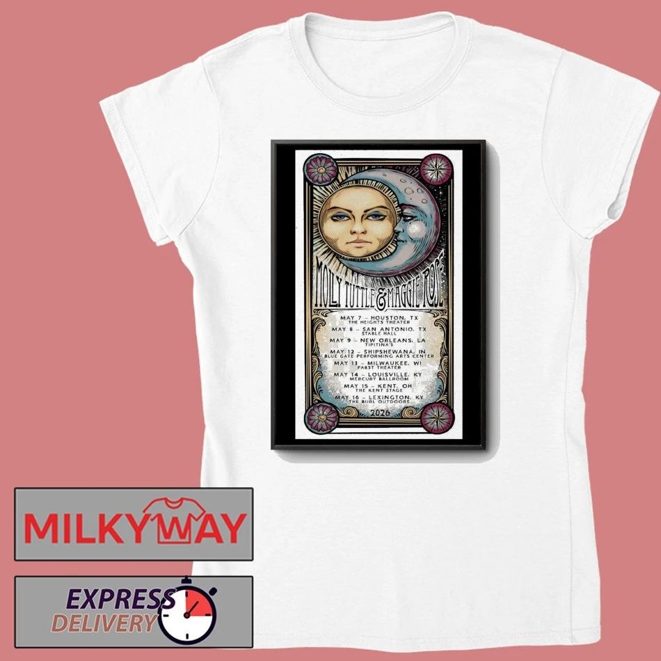 Molly Tuttle Co-Headline Tour 2026 Poster shirt