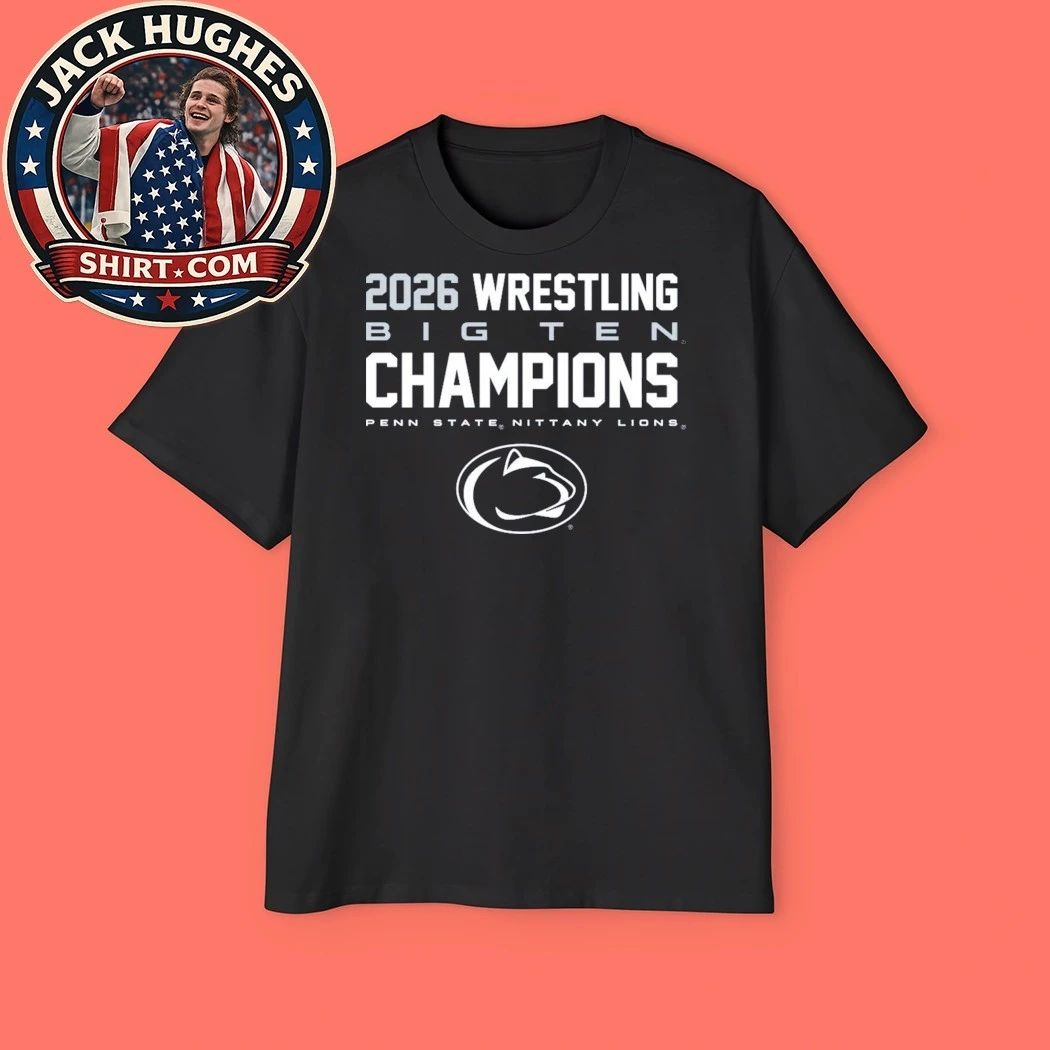 Penn State Nittany Lions 2026 B1G Wrestling Champions Shirt