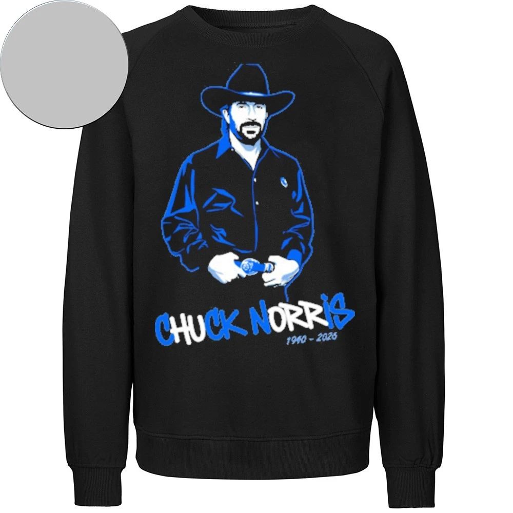 RIP Chuck Norris 1940–2026 Tribute Shirt