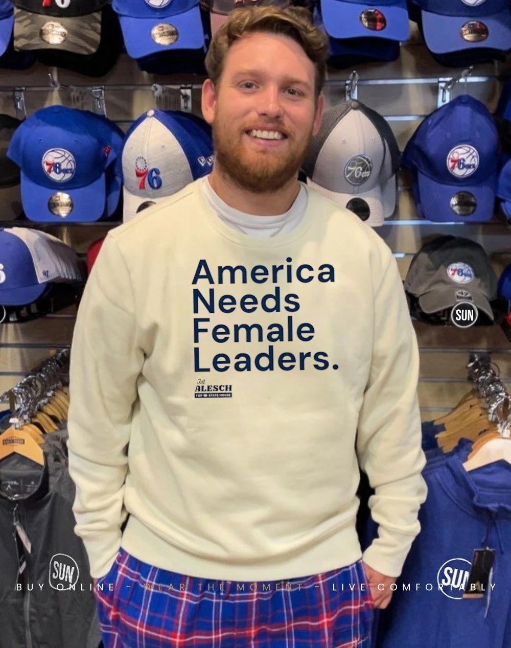 Jill Alesch America Needs Female Leaders Shirt