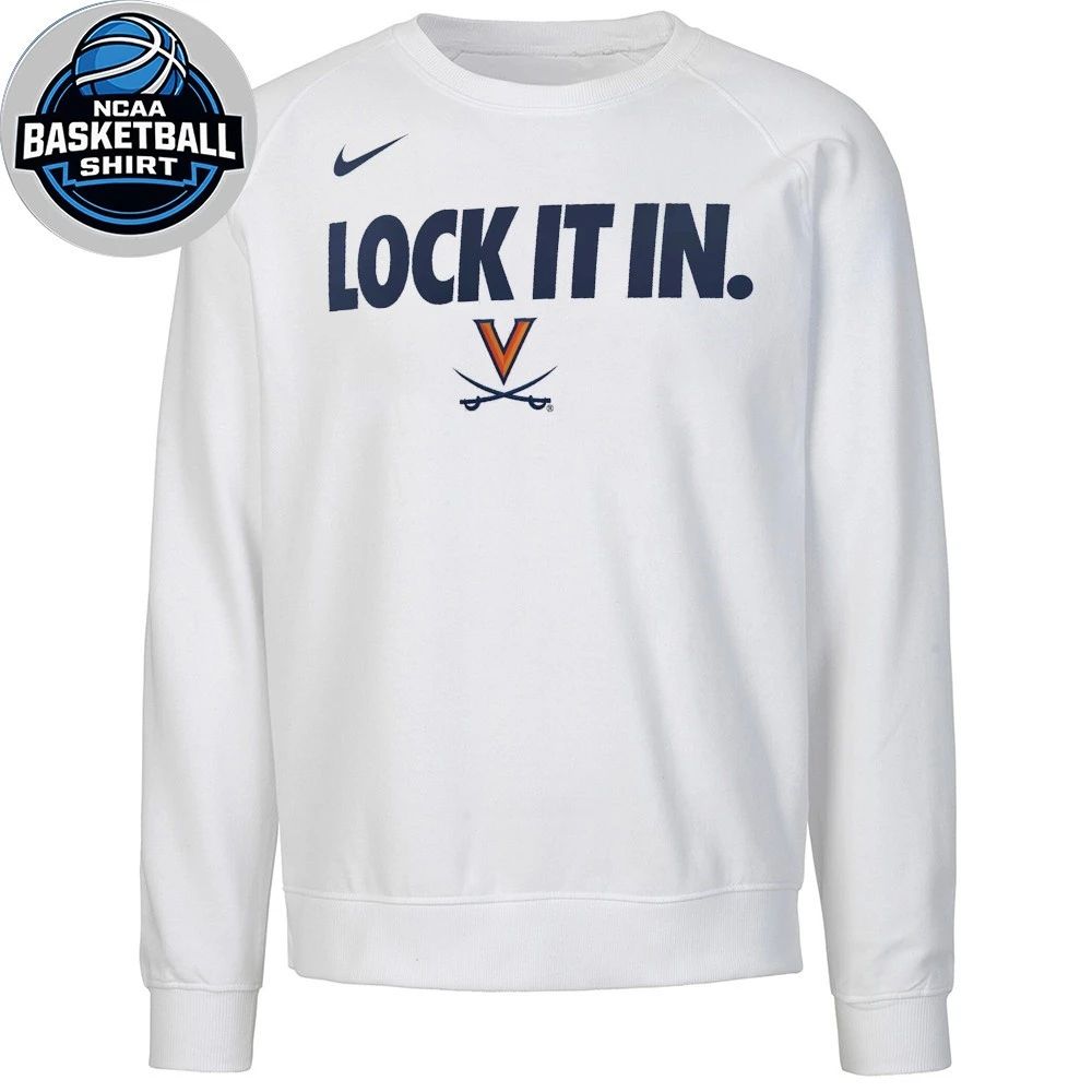 Virginia Cavaliers Lock It In 2026 On-Court Bench Shirt