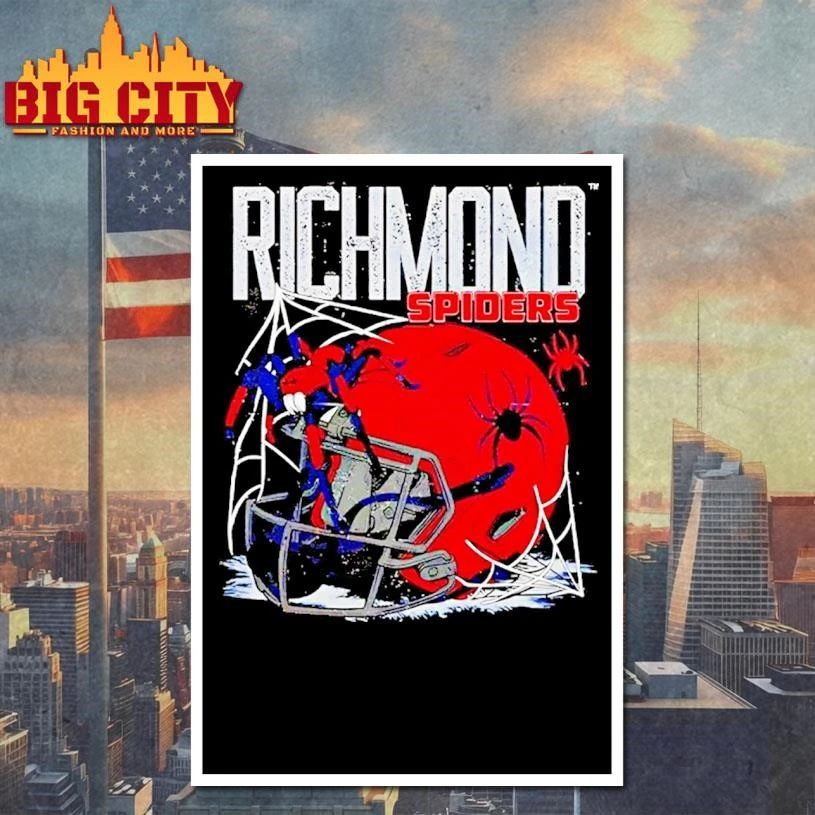 Ncaa Football Richmond Spiders Vintage Helmet Shirt